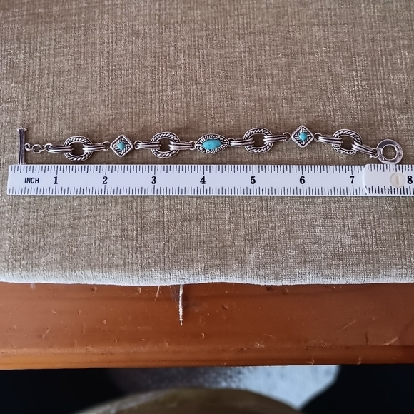 Studio Barse 925 Silver and Turquoise Bracelet - Picture 3 of 6